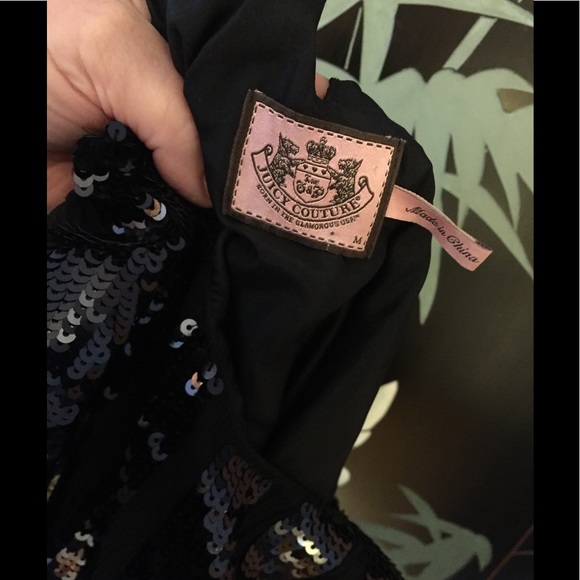 Juicy Couture All Silk Sequin Starburst Mini Dress - Picture 6 of 8